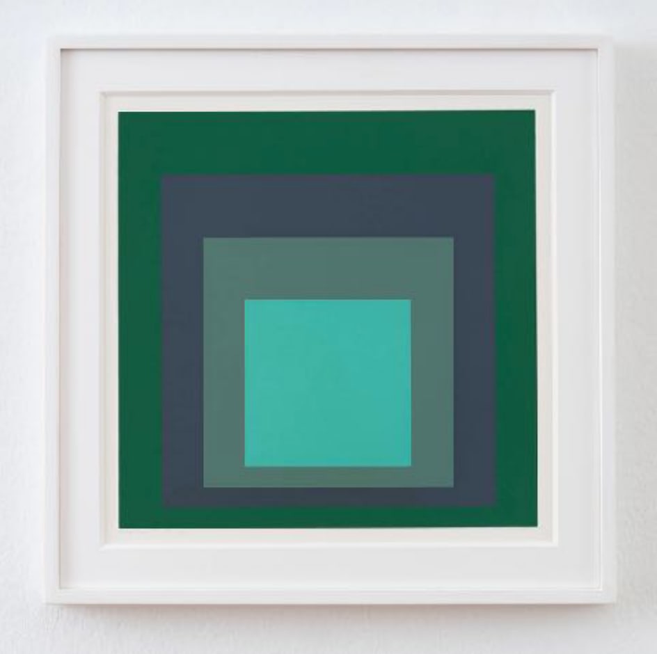 Josef Albers, Chrysoprase, 1965