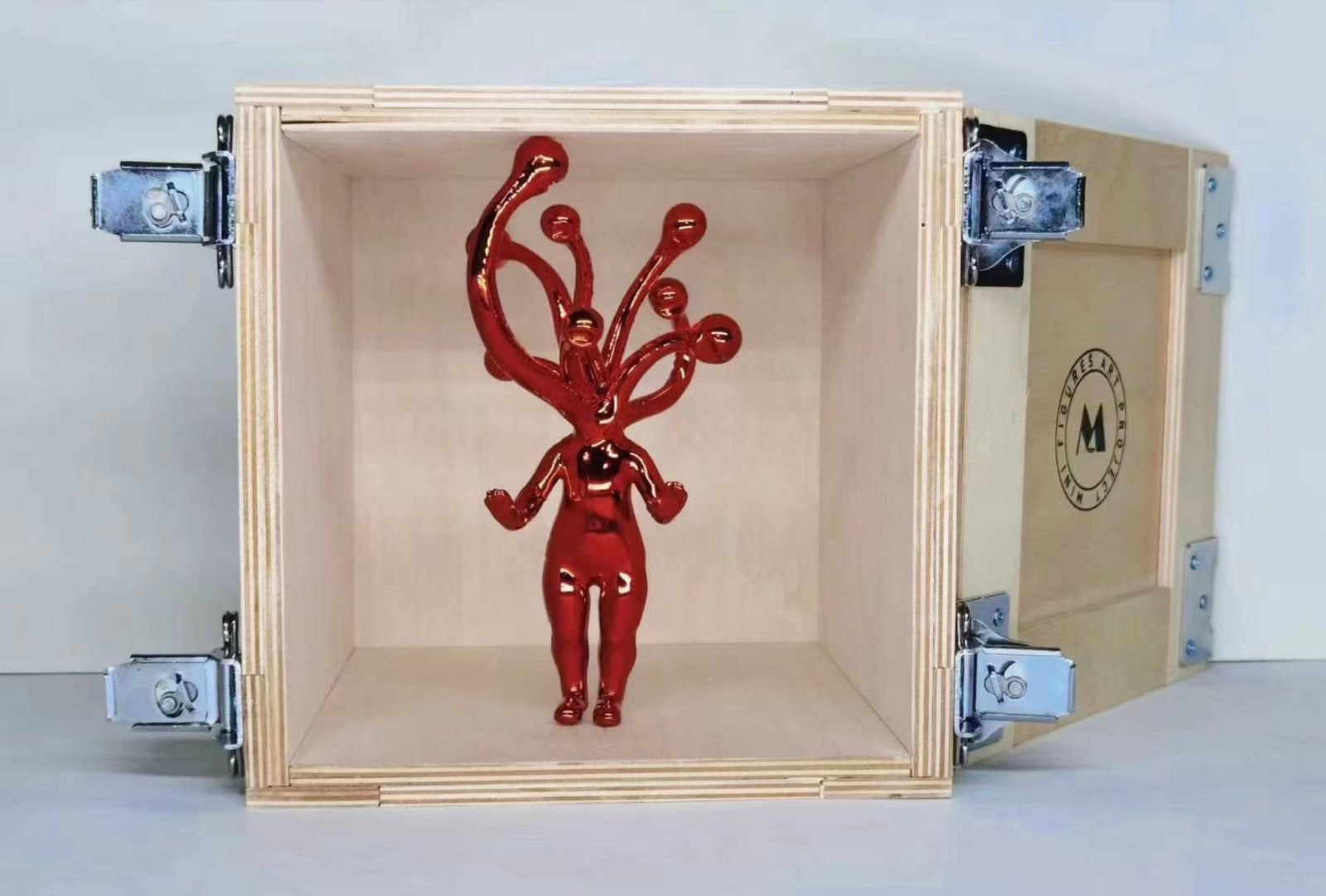 Guan Guan, Win a Female Artist_Red, 2024