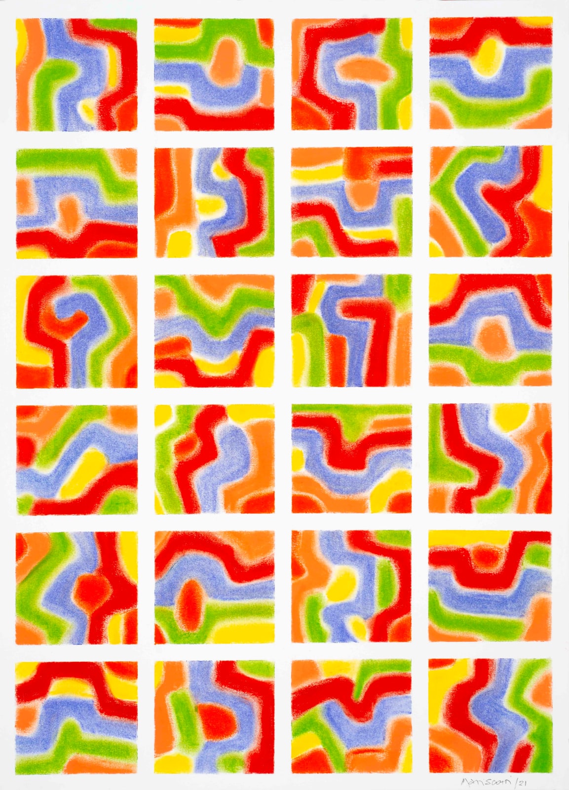 Osvaldo Mariscotti, Untitled (OM21-015), 2021