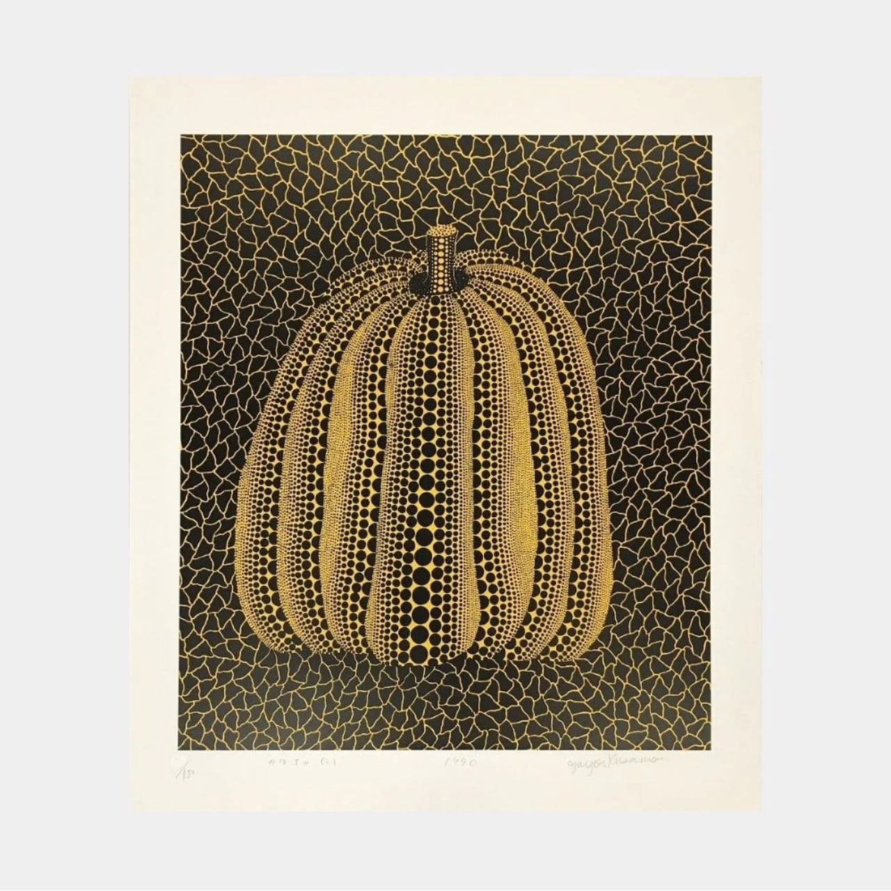 Yayoi Kusama, Pumpkin (2),, 1990