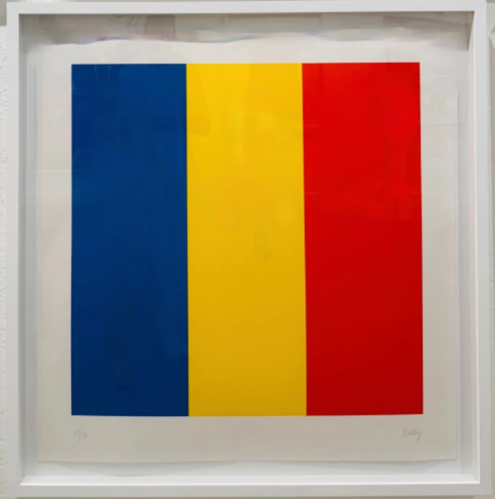 Ellsworth Kelly, Blue Yellow Red, 1990-92