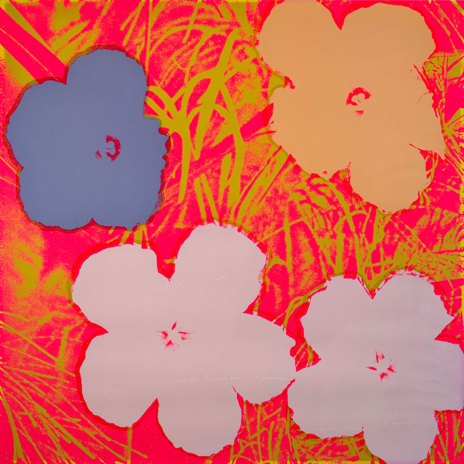 Andy Warhol, Warhol Prints Flowers, II.69, 1970