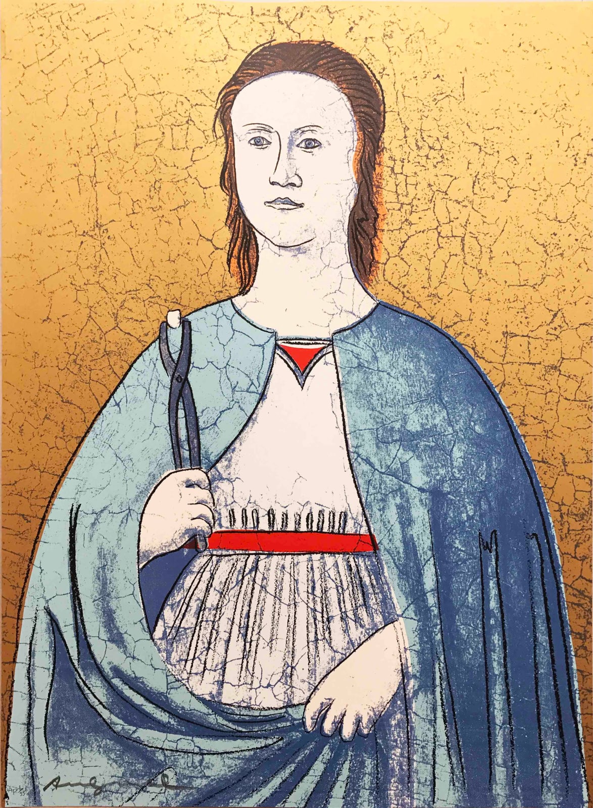 Andy Warhol, Saint Apollonia, 11.332, 1984