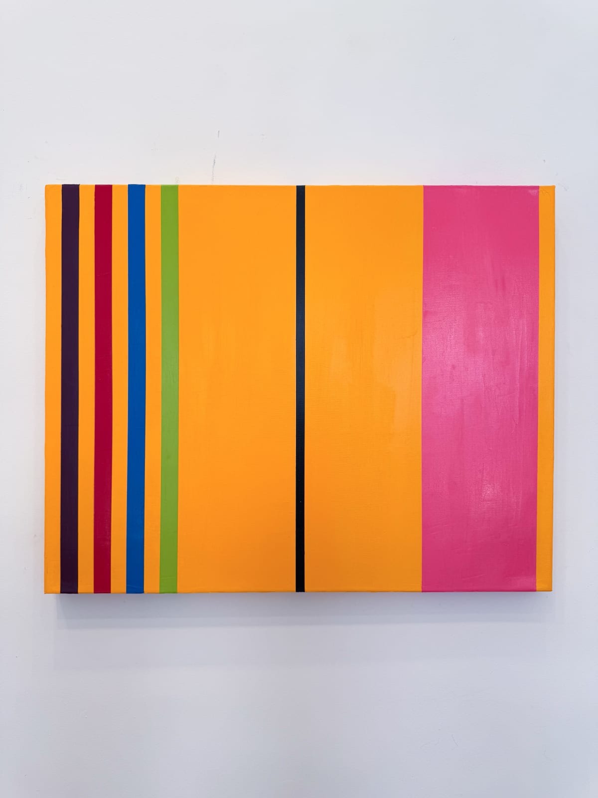 Osvaldo Mariscotti, Untitled (Pink over Yellow), 2025