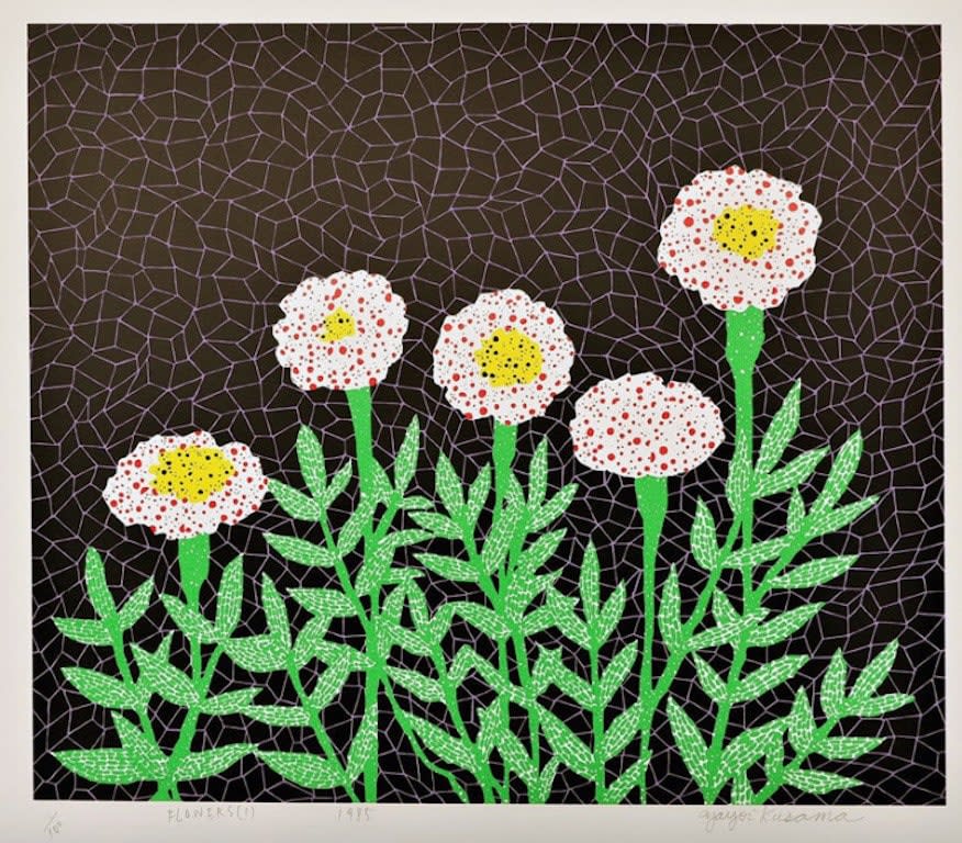 Yayoi Kusama, Flowers (1), 1985