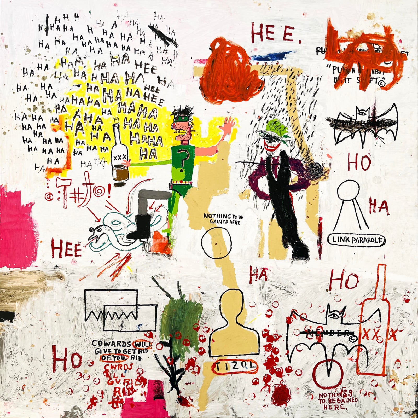 Jean-Michel Basquiat, Riddle Me This, 1982-87/2022