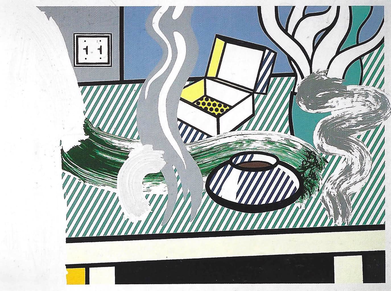 Roy Lichtenstein, Brushstroke Still Life with Box, 1997