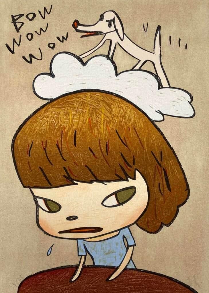 Yoshitomo Nara, Bow Wow Wow, 2015