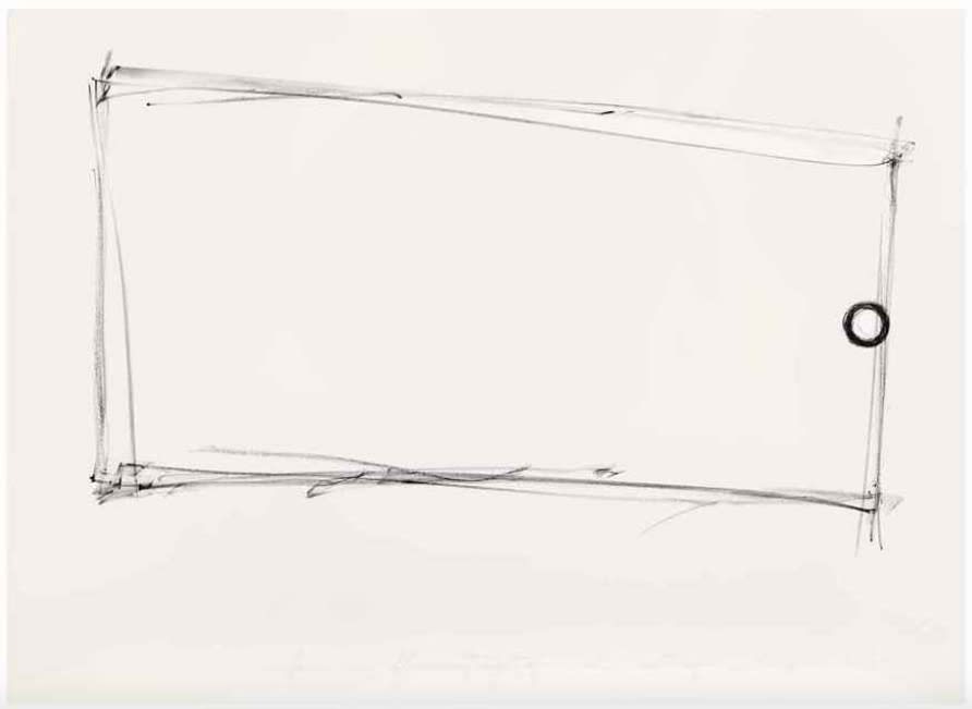 Dan Flavin, For one walled circular fluorescent light (to Heiner Friedrich): Plate I, 1974