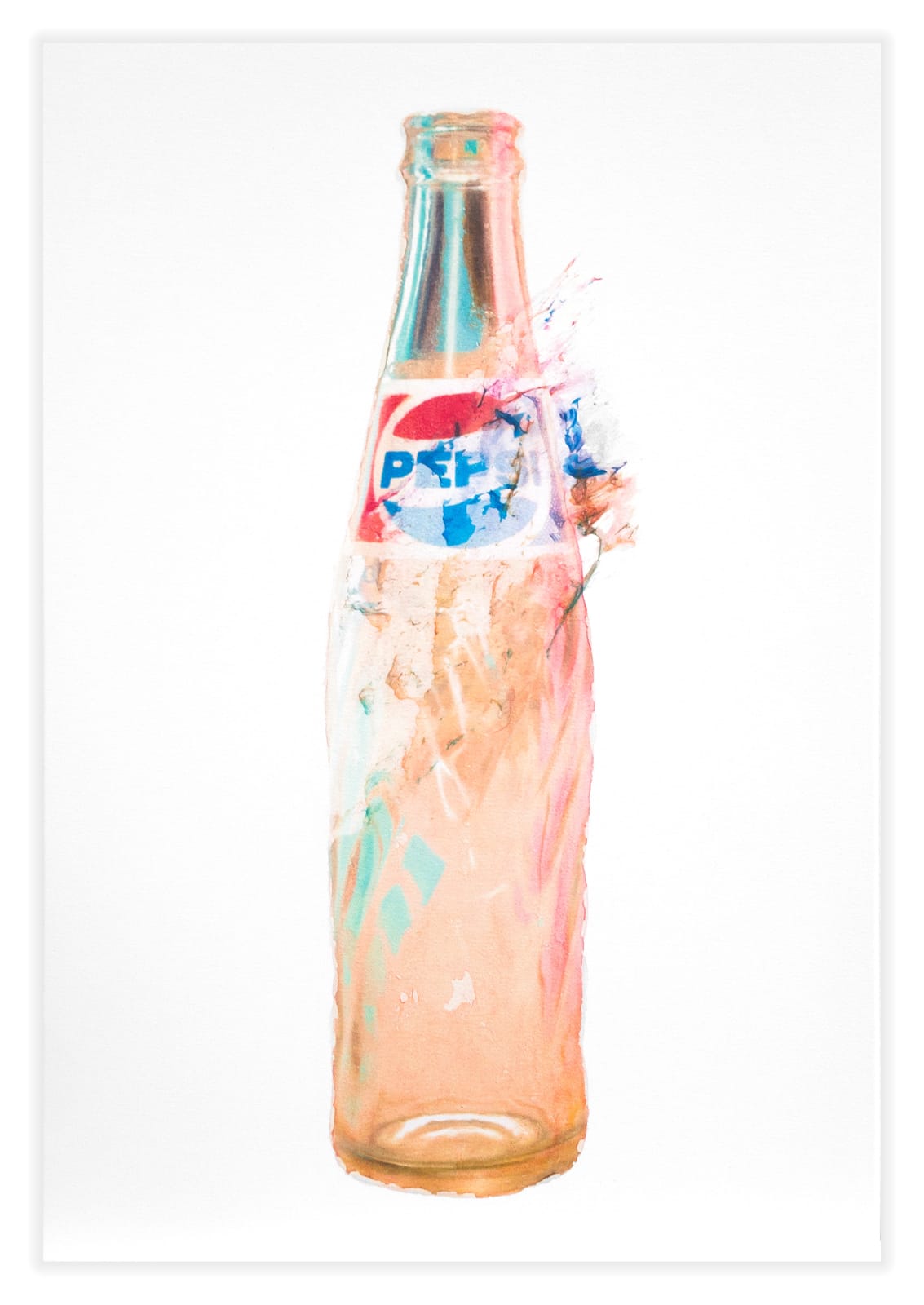 Ali Eckert, Skinned Bottles – Pepsi, 2023