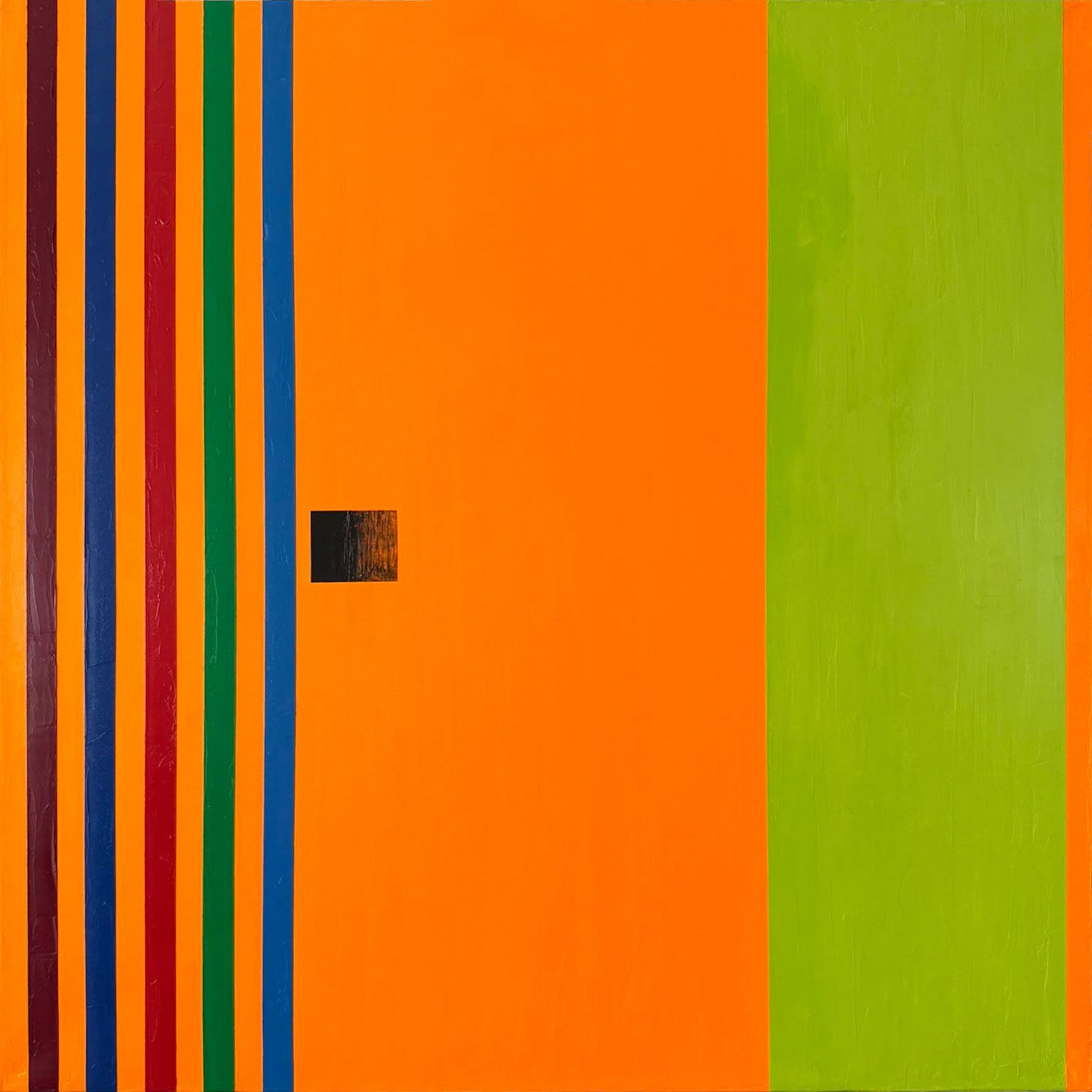 Osvaldo Mariscotti, Synergy (Orange/Green) XI, 2025