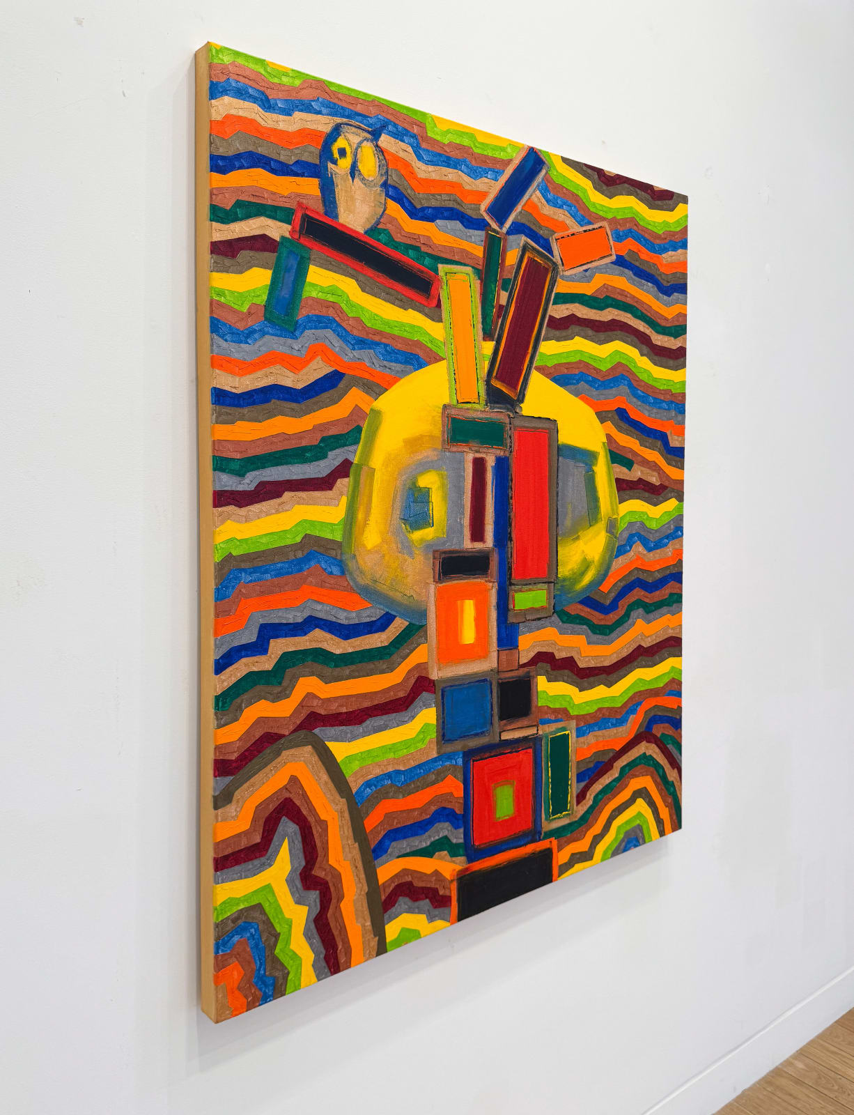 Osvaldo Mariscotti, The Valley VII (Der Blaue Reiter), 2025