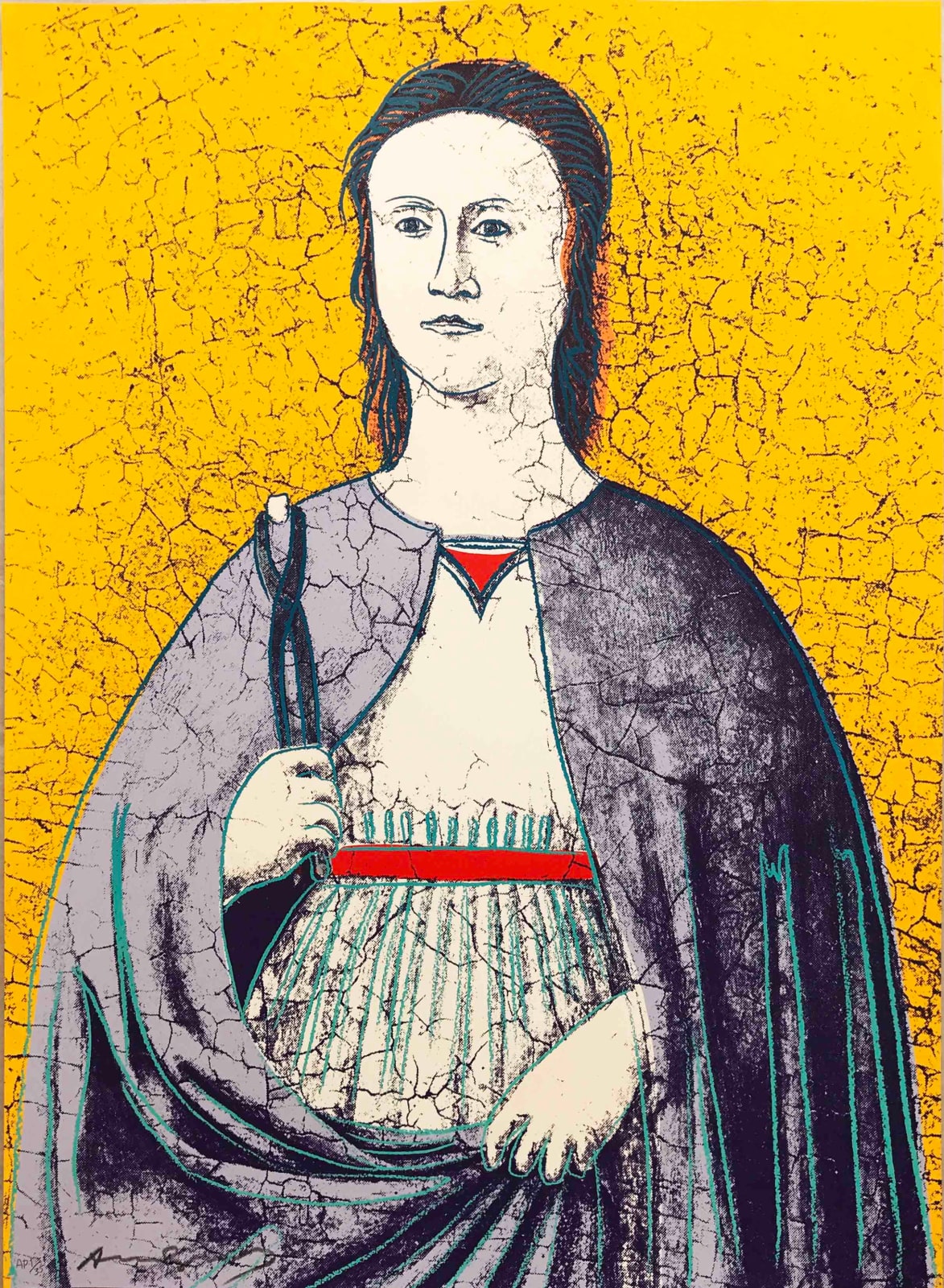 Andy Warhol, Saint Apollonia, 11.333, 1984