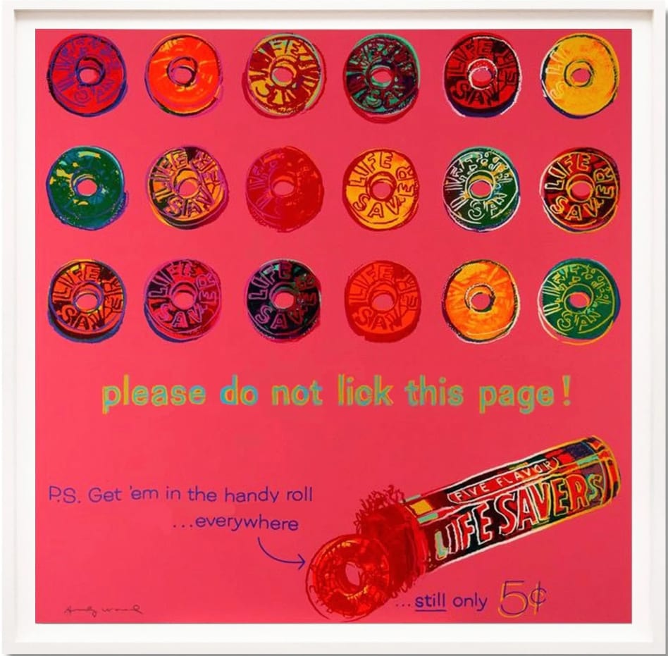 Andy Warhol, Life Savers, 1985