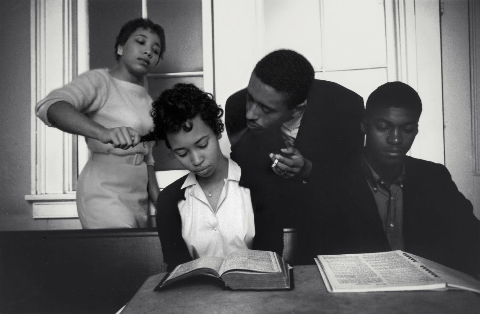 Eve Arnold, Training Civil Rights Activist Not To React To Provocation, 1960
