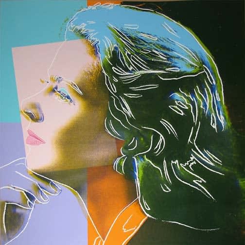 Andy Warhol, Ingrid Bergman: Herself II.313, 1983