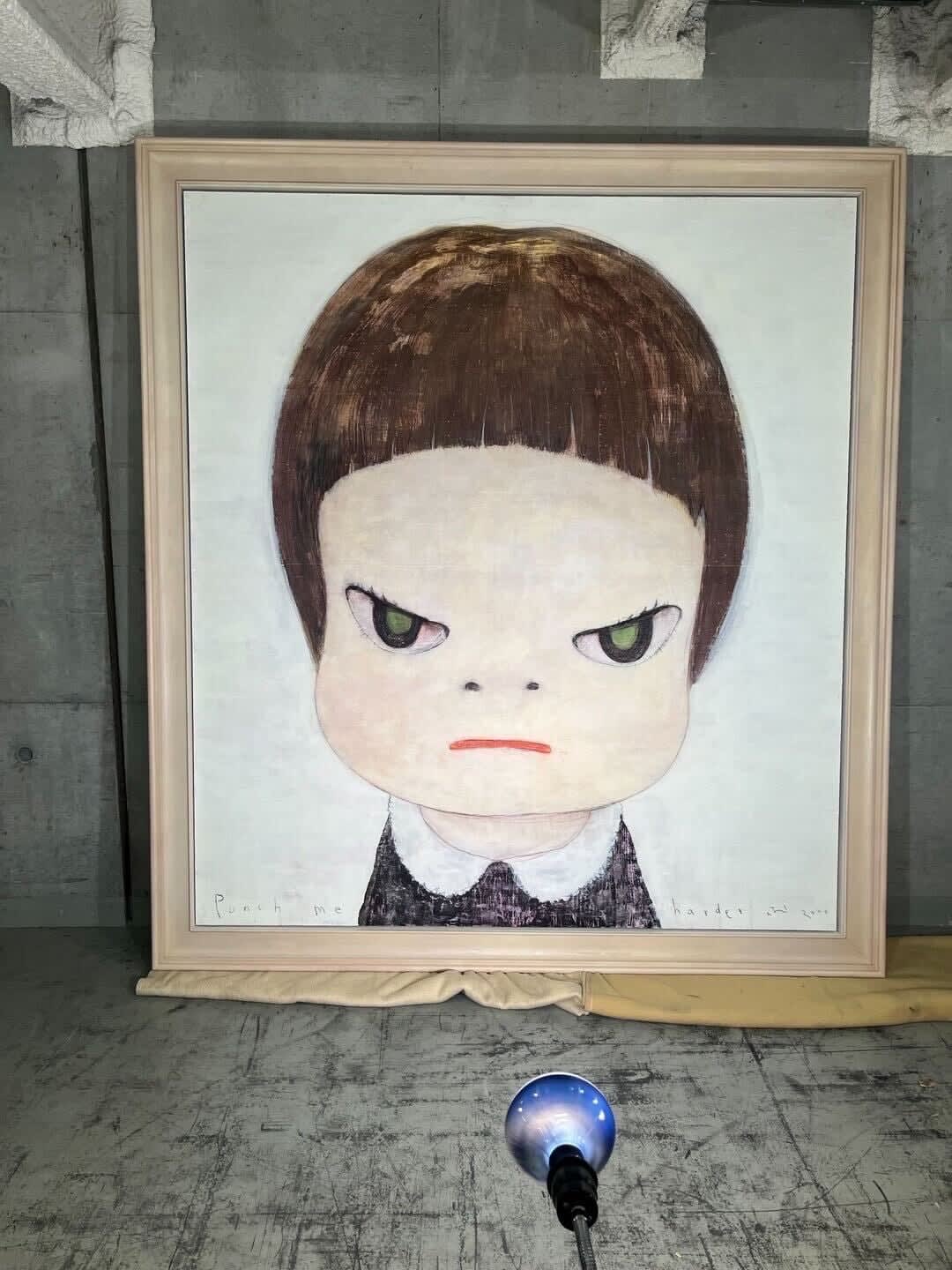 Yoshitomo Nara, Punch Me Harder, 2000