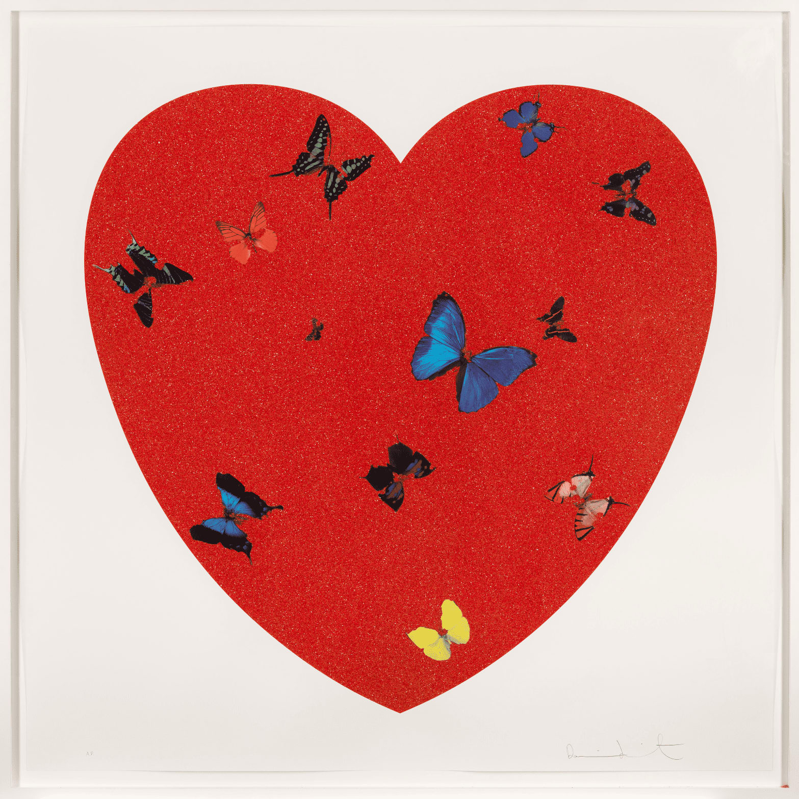 Damien Hirst, All you need is Love, Love, Love, 2010