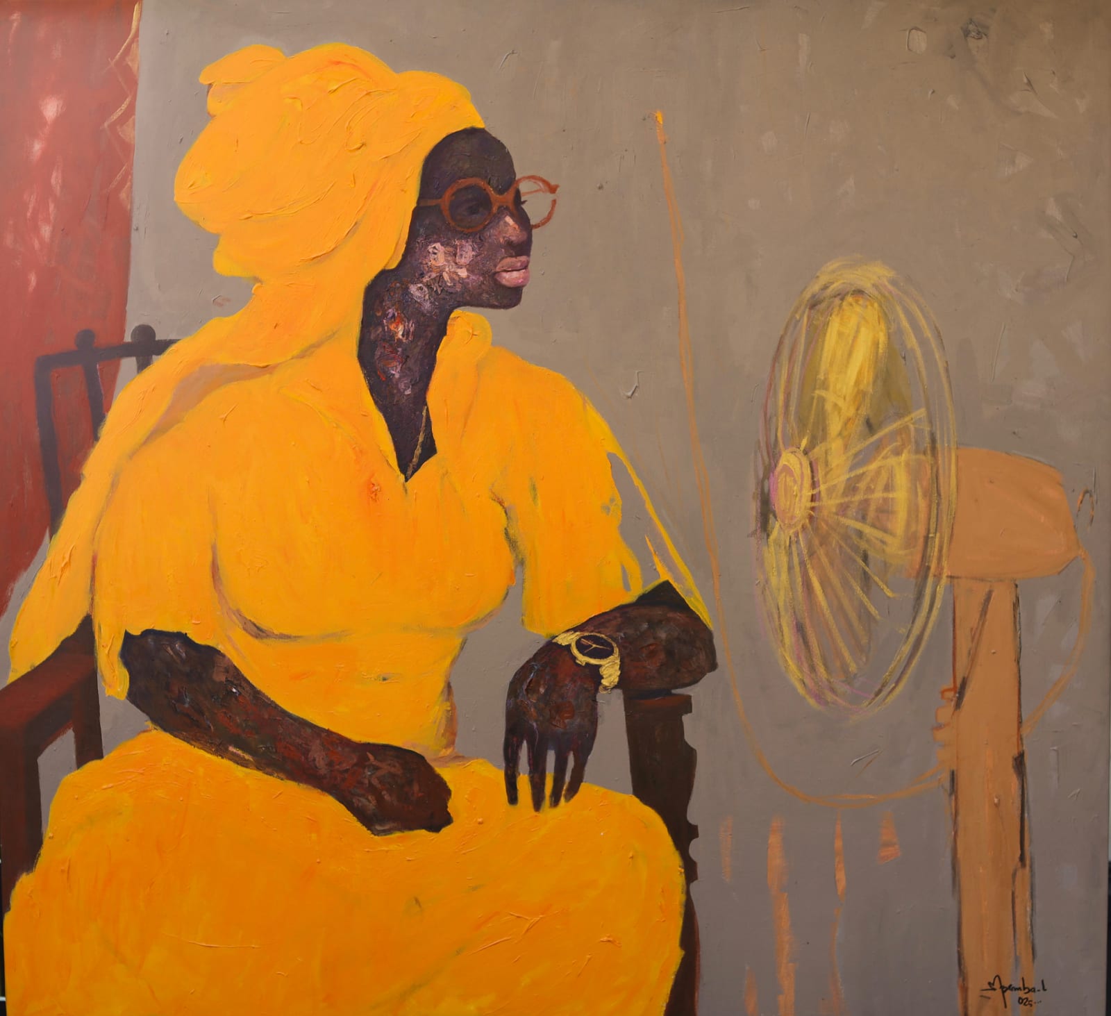 Doudou Mbemba Lumbu, Le silence, 2025