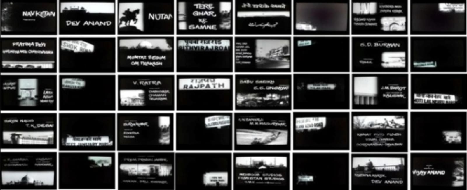 Atul Dodiya, Untitled (Set of 40)