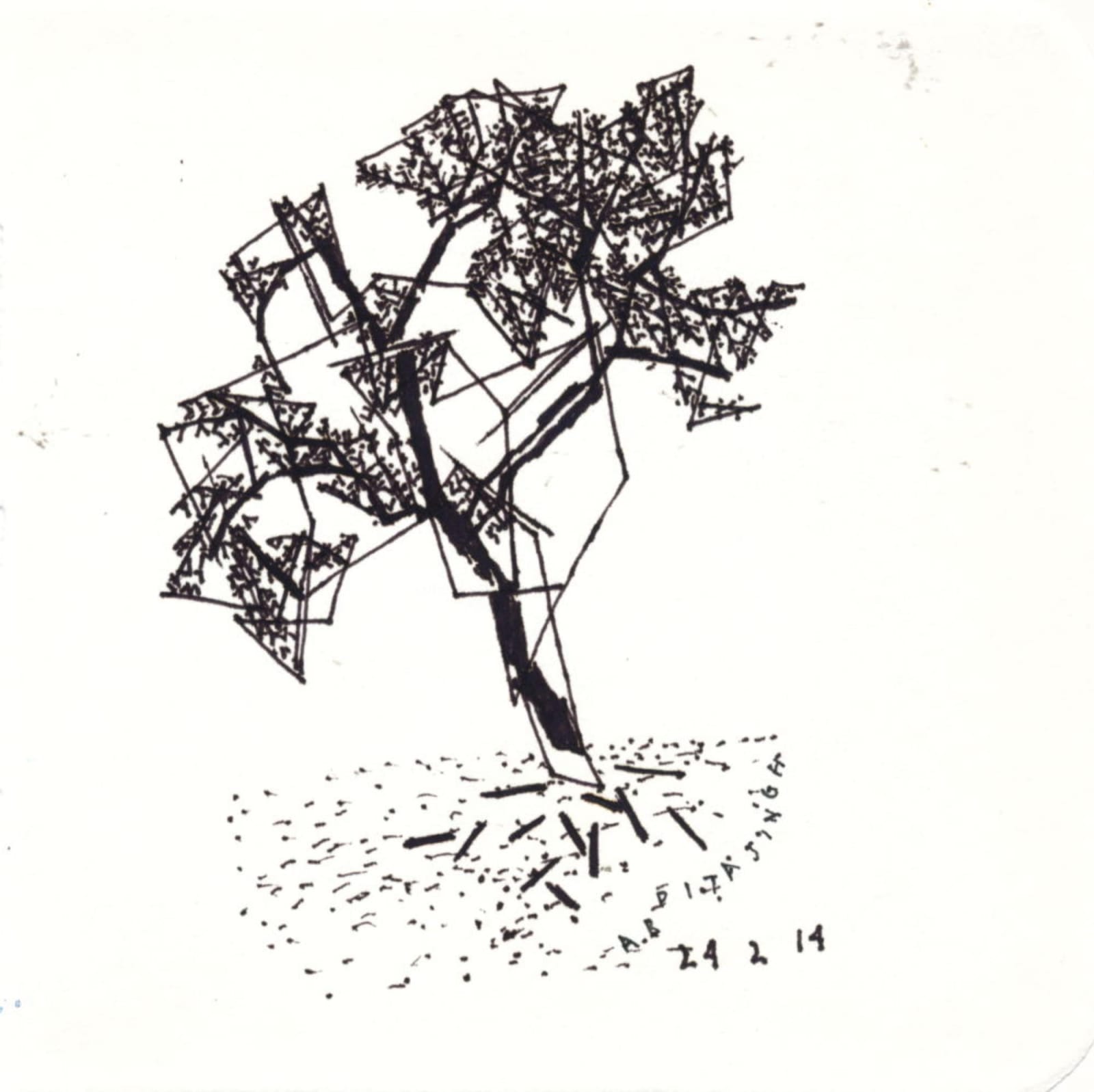 Arpita Singh, Untitled