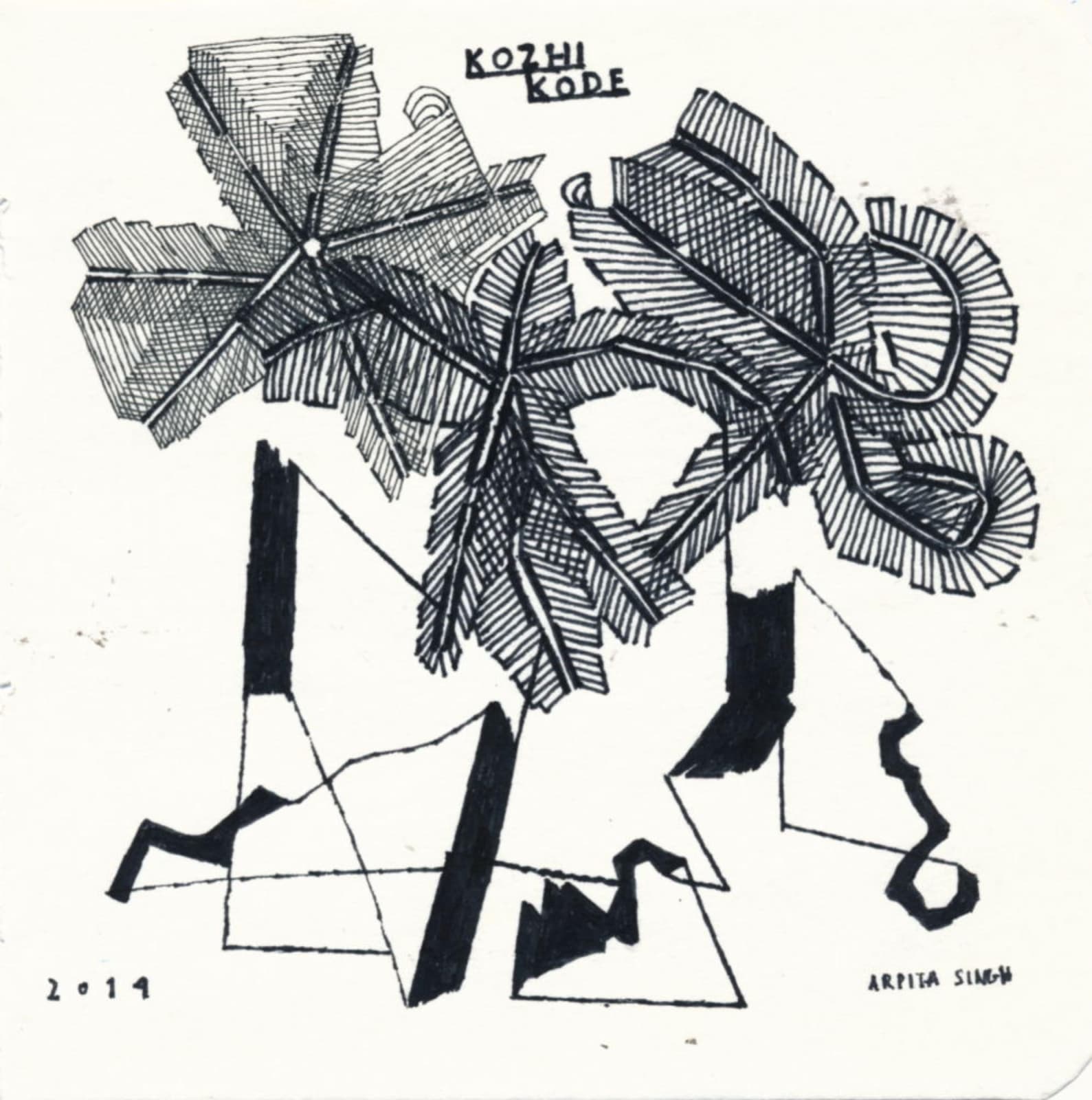 Arpita Singh, Untitled, 2014