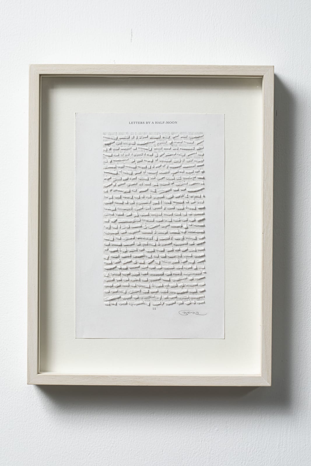 Youdhisthir Maharjan, Letters by a Half-Moon (P. 15) , 2021