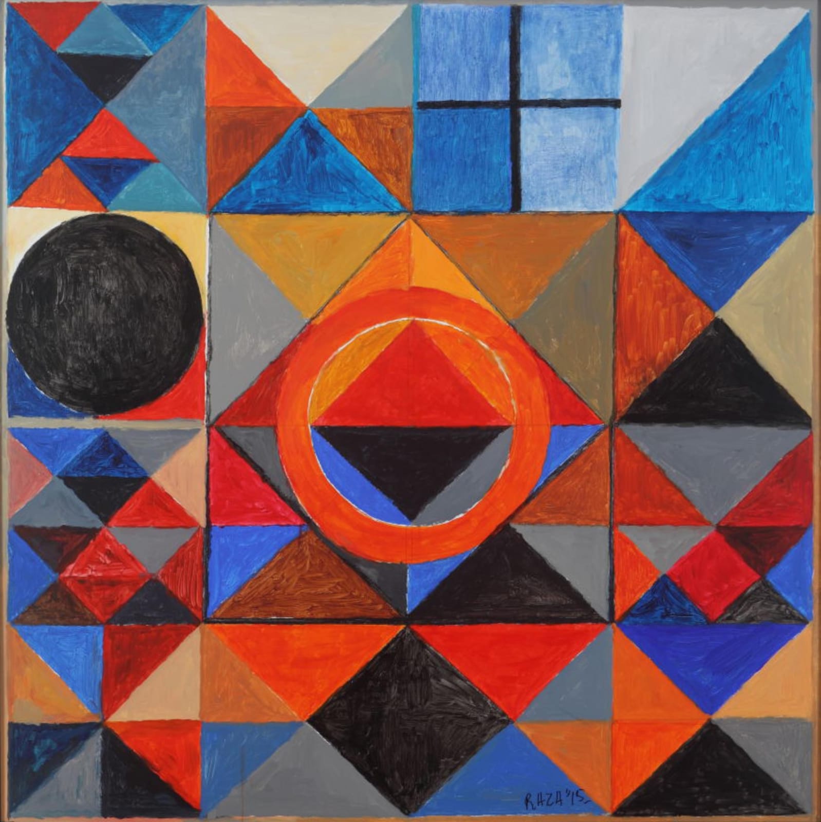 S.H. Raza, Rakta Shyam, 2015