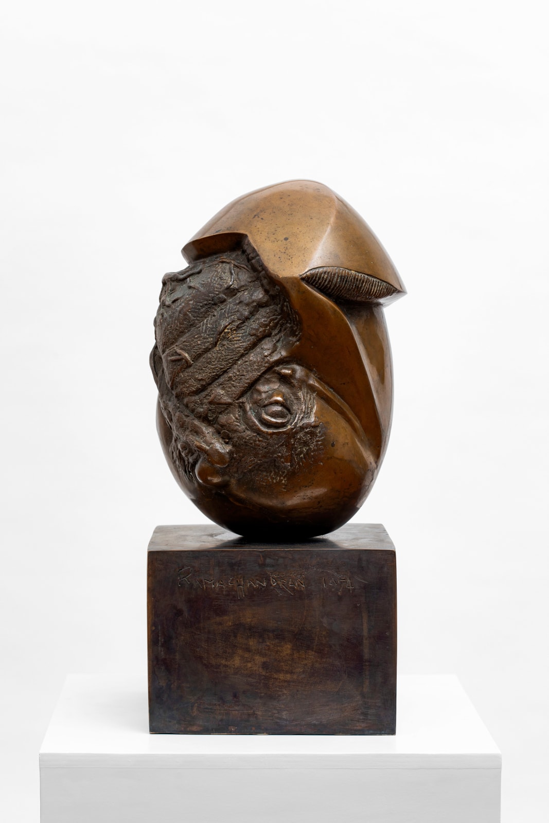 A. Ramachandran, Embryonic form-II , 1974