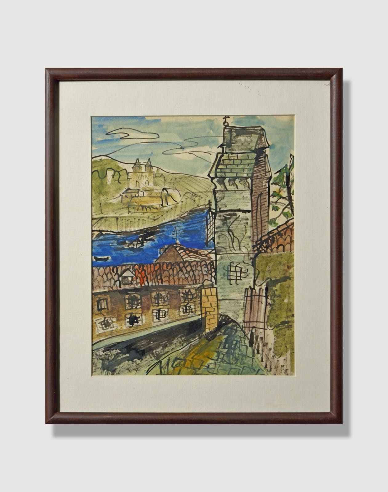 S.H. Raza, Untitled