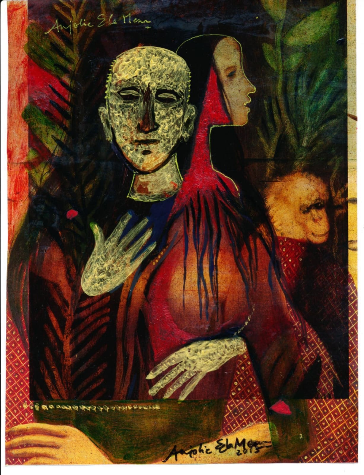 Anjolie Ela Menon, Untitled