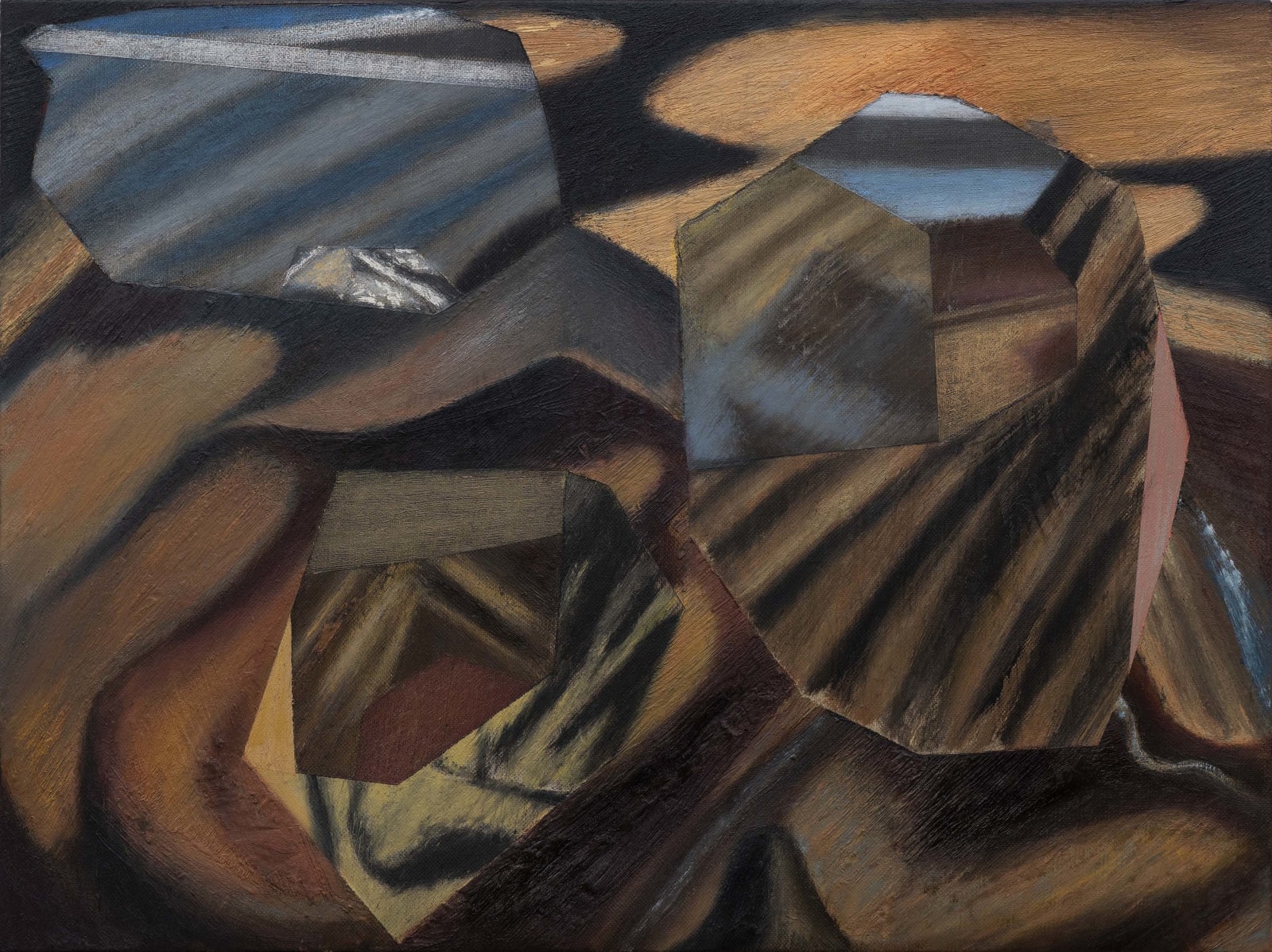 Atul Dodiya, Desert Night, 2019