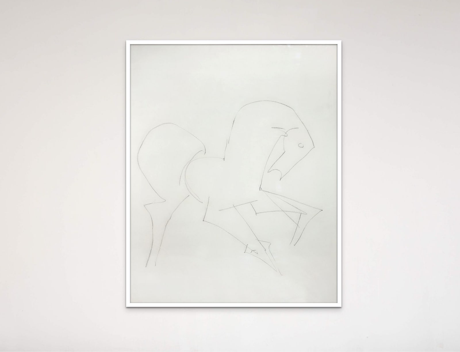 M.F. Husain, Untitled