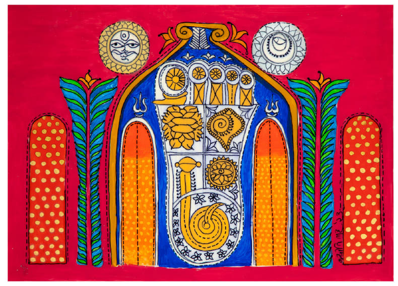 Jyoti Bhatt, Forgotten Shrine, 2023