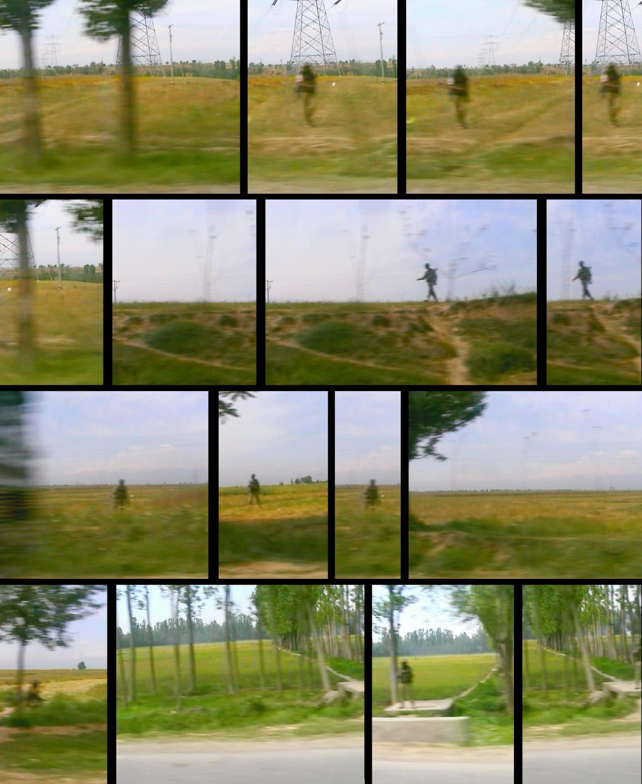 Shilpa Gupta, National Highway No 1 - 6 mins 28 seconds enroute Srinagar to a picnic in Gulmarg, Kashmir 2006, 2005 - 2006