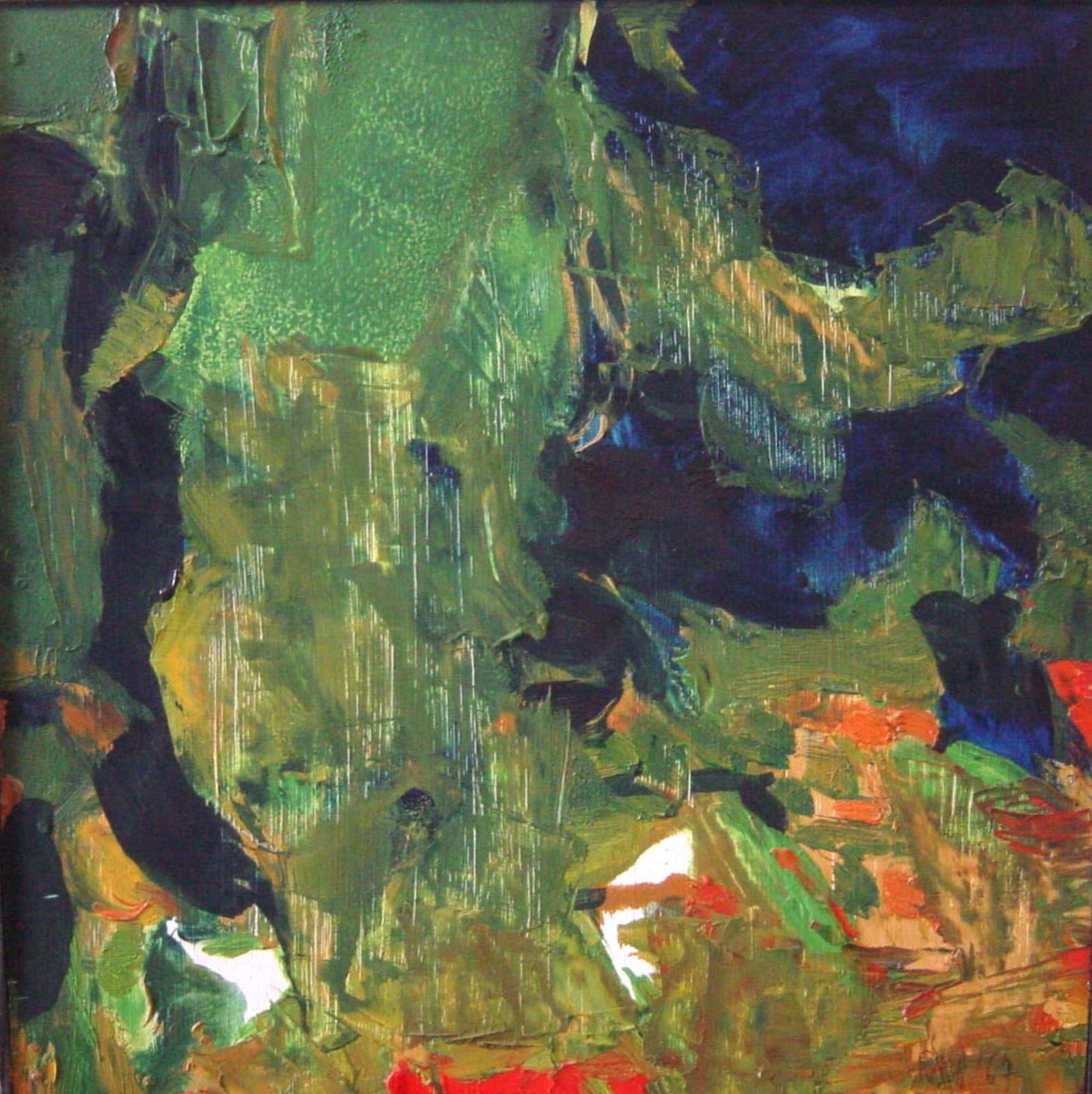 S.H. Raza, Paysage, 1967