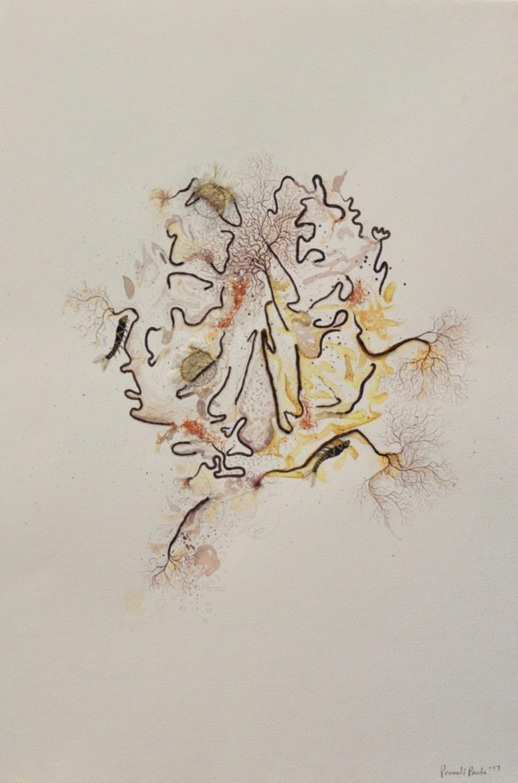 Pranati Panda, Weaving Land, 2017