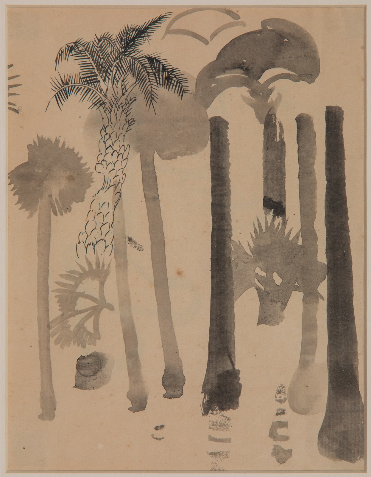 Benode Behari Mukherjee, Trees, 1930