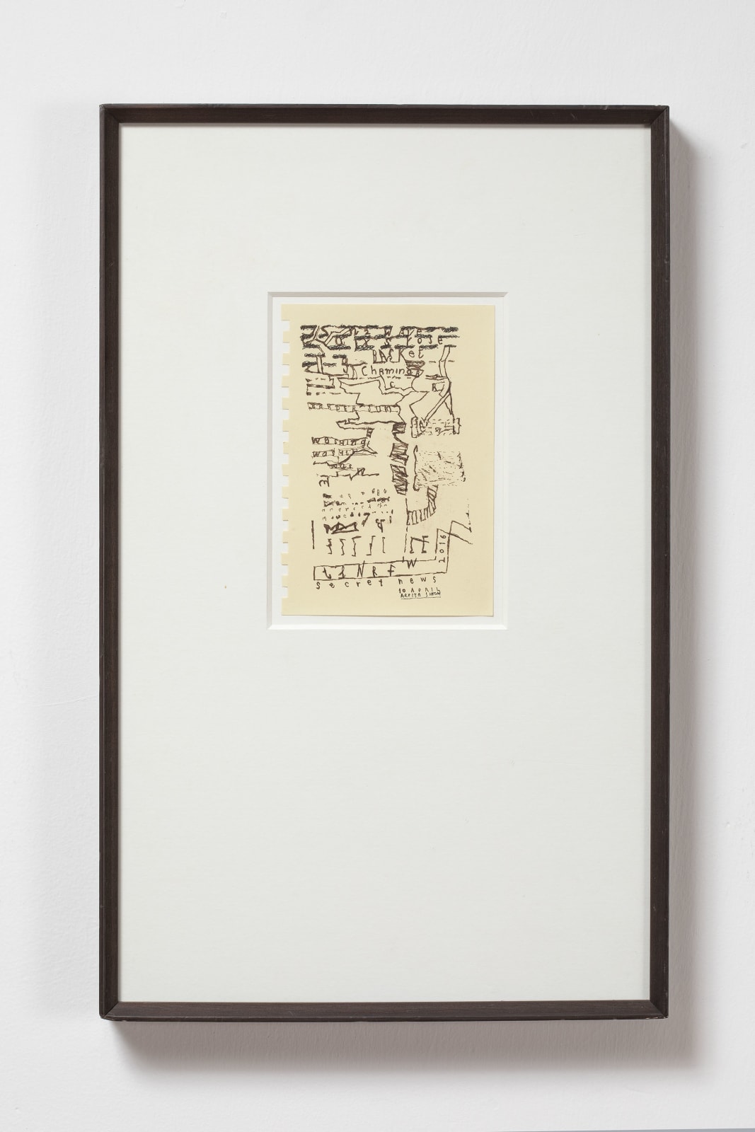 Arpita Singh, Secret News, 2016