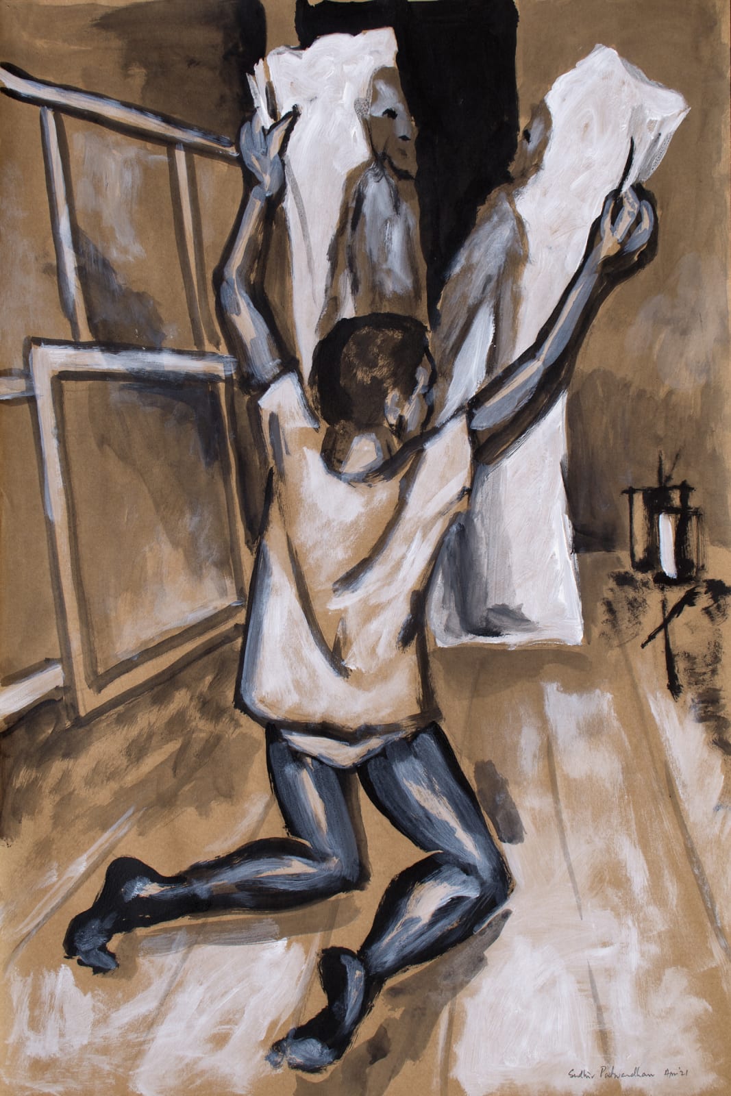 Sudhir Patwardhan, Tear, 2021