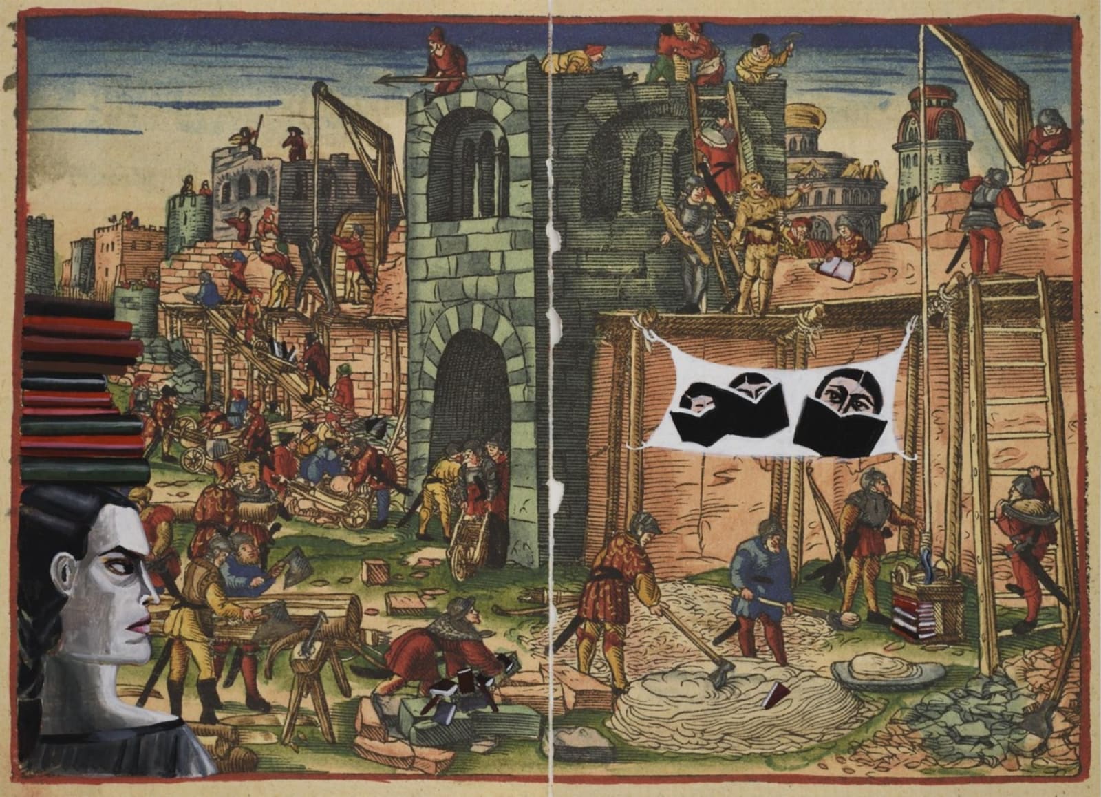 Anju Dodiya, Excavation, 2017