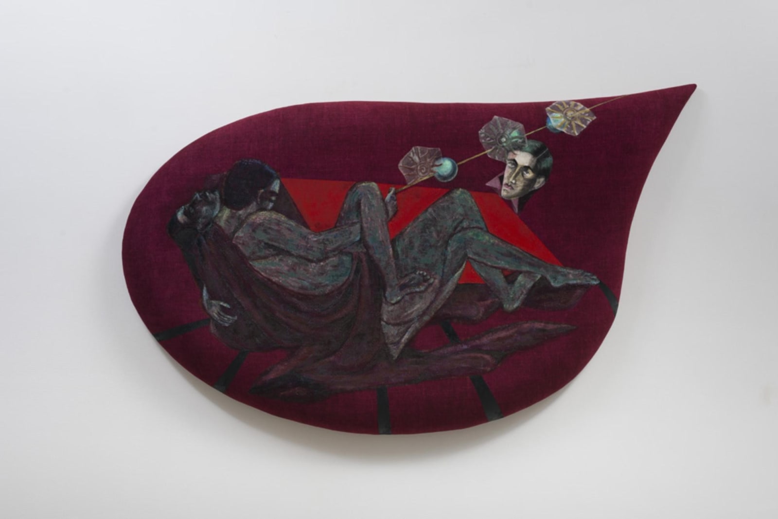 Anju Dodiya, ‘Nocturne with Stars’, 2017