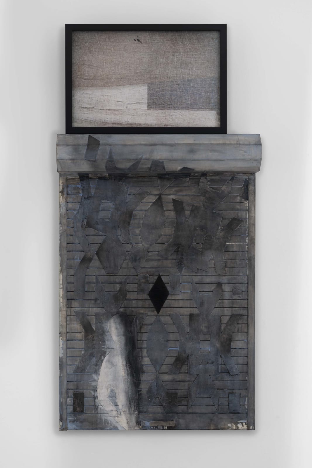 Atul Dodiya, Black Diamond, 2022