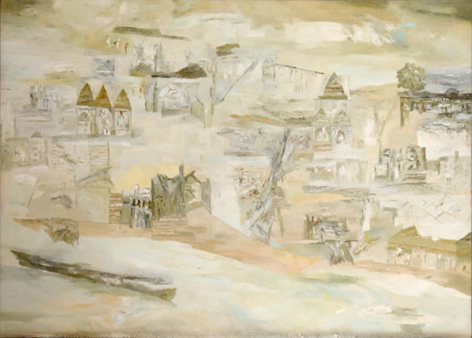 Ram Kumar, Varanasi, 1991