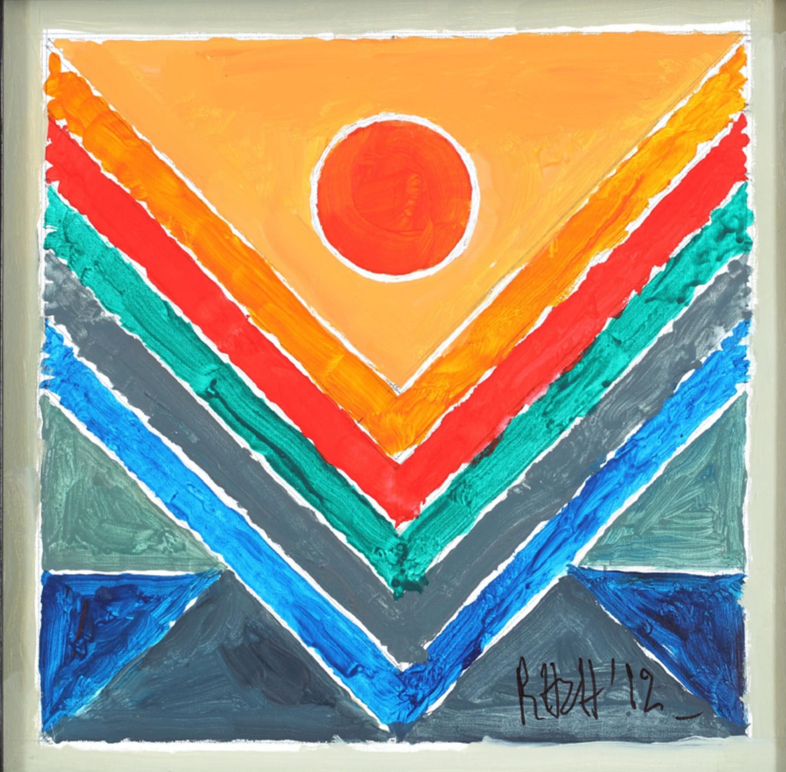 S.H. Raza, Vriksh, 2012