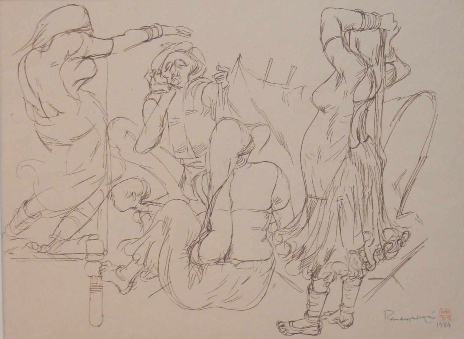 A. Ramachandran, Untitled, 1984