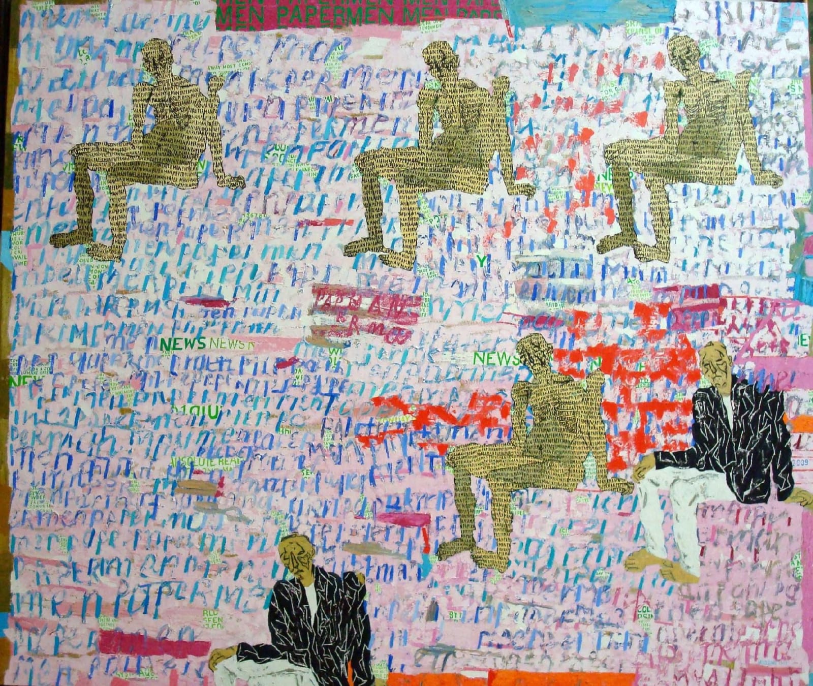 Arpita Singh, MAN PAPER MAN, 2009