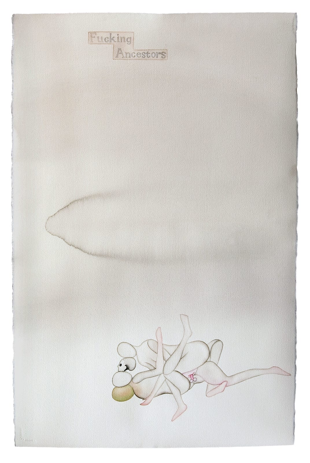 Atul Dodiya, Fucking Ancestors, 2007