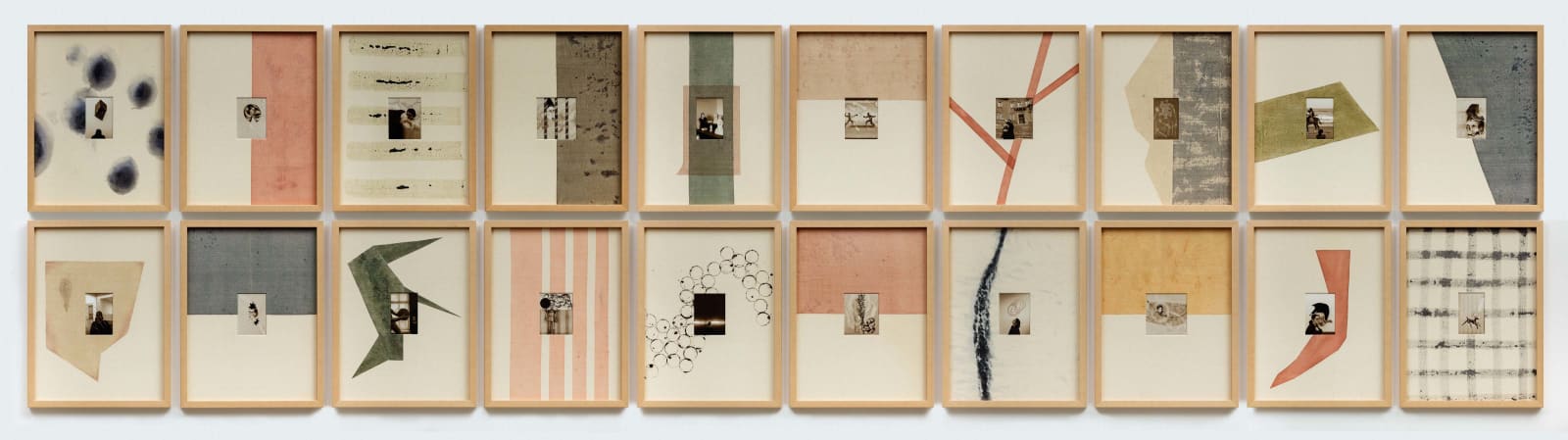 Anju Dodiya, Smoke Through a Keyhole, 2015