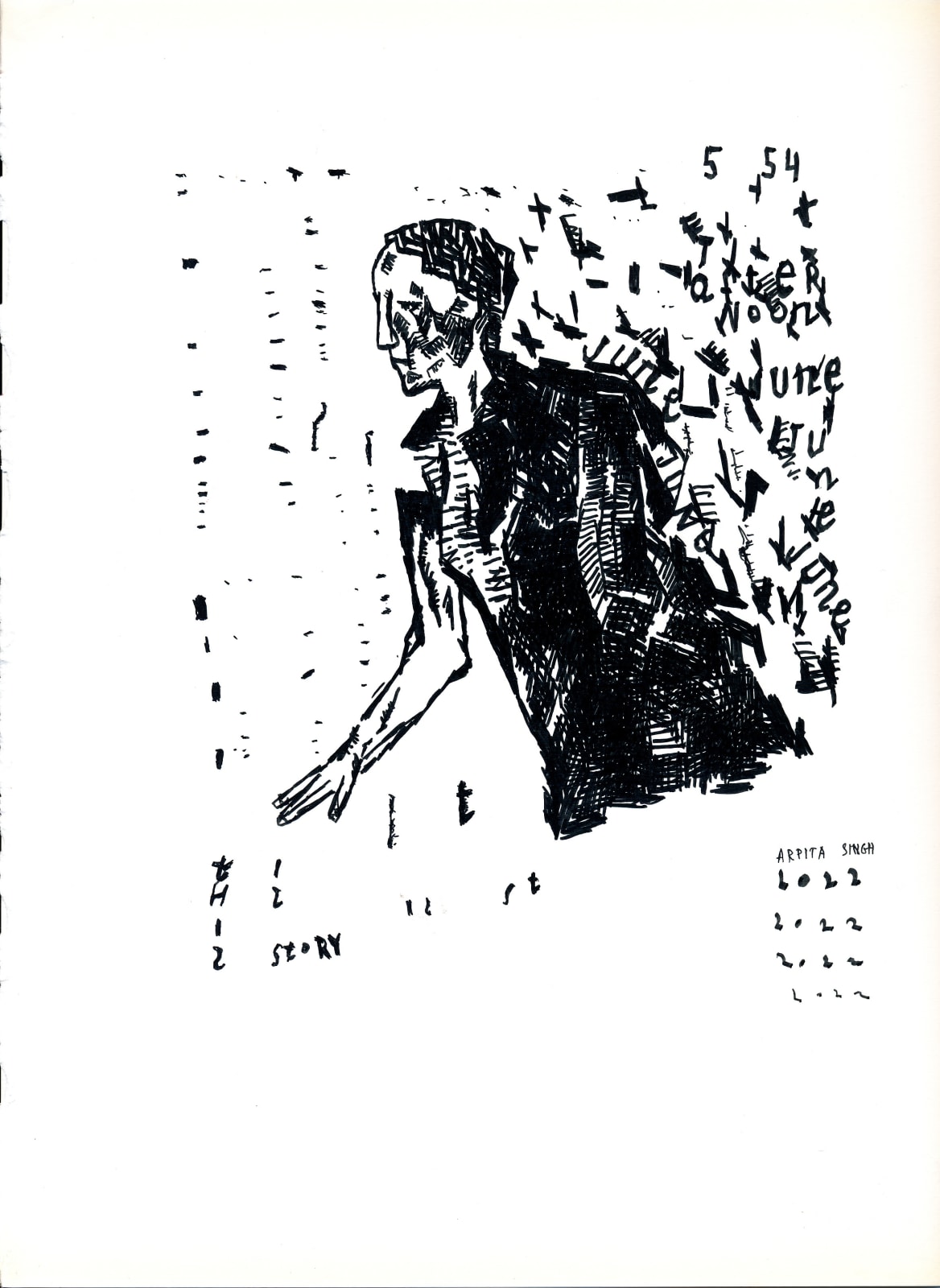 Arpita Singh, Untitled, 2022